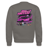 Double Hatch Racing | Molly | 2023 | Adult Crewneck Sweatshirt - asphalt gray