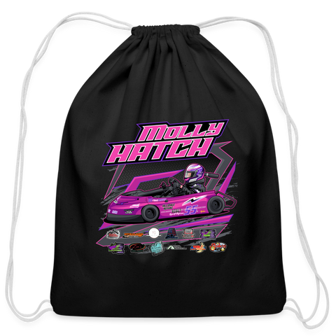 Double Hatch Racing | Molly | 2023 | Cotton Drawstring Bag - black