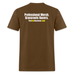 FSR Tagline | FSR Merch | Adult T-Shirt - brown
