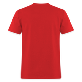 Sorry We're Racing | FSR Merch | Adult T-Shirt - red