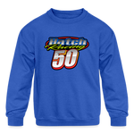 EJ Hatch | 2023 | Youth Crewneck Sweatshirt - royal blue