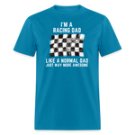 Awesome Racing Dad | FSR Merch | Adult T-Shirt - turquoise