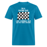 Awesome Racing Dad | FSR Merch | Adult T-Shirt - turquoise