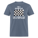 Awesome Racing Dad | FSR Merch | Adult T-Shirt - denim