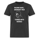Racing Dad Hero | FSR Merch | Adult T-Shirt - heather black