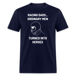 Racing Dad Hero | FSR Merch | Adult T-Shirt - navy