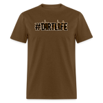 #DIRTLIFE | FSR Merch | Adult T-Shirt - brown