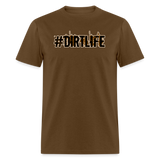 #DIRTLIFE | FSR Merch | Adult T-Shirt - brown