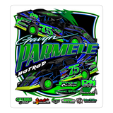 Gavyn Parmele | 2023 | Sticker 2 - white matte