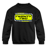 AJ Albreada | Twenty Two | 2023 | Youth Crewneck Sweatshirt - black