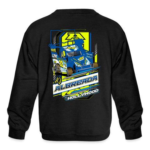 AJ Albreada | Twenty Two | 2023 | Youth Crewneck Sweatshirt - black