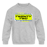 AJ Albreada | Twenty Two | 2023 | Youth Crewneck Sweatshirt - heather gray