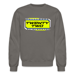 AJ Albreada | Twenty Two | 2023 | Adult Crewneck Sweatshirt - asphalt gray