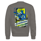 AJ Albreada | Twenty Two | 2023 | Adult Crewneck Sweatshirt - asphalt gray