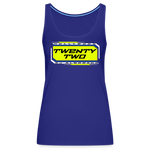 AJ Albreada | Twenty Two | 2023 | Women's Tank - royal blue