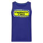 AJ Albreada | Twenty Two | 2023 | Men's Tank - royal blue