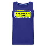 AJ Albreada | Twenty Two | 2023 | Men's Tank - royal blue