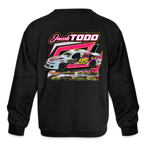 Jacob Todd | 2023 | Youth Crewneck Sweatshirt - black