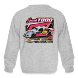 Jacob Todd | 2023 | Youth Crewneck Sweatshirt - heather gray