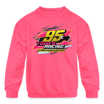 Jacob Todd | 2023 | Youth Crewneck Sweatshirt - neon pink