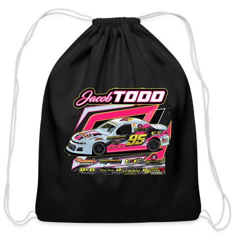 Jacob Todd | 2023 | Cotton Drawstring Bag - black