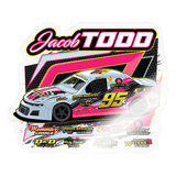 Jacob Todd | 2023 | Sticker 2 - transparent glossy