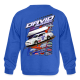 David McDaniel | 2023 | Youth Crewneck Sweatshirt - royal blue