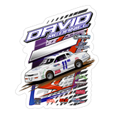 David McDaniel | 2023 | Sticker 2 - white matte