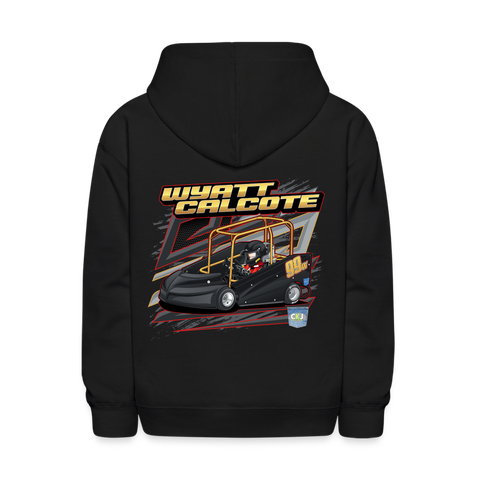 Wyatt Calcote | 2023 | Youth Hoodie - black