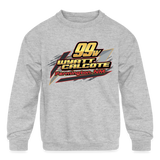 Wyatt Calcote | 2023 | Youth Crewneck Sweatshirt - heather gray