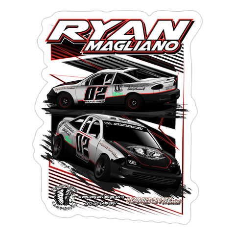 Ryan Magliano  | 2023 | Sticker 2 - white matte