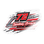 Landon Arcaro | 2023 | Sticker - transparent glossy