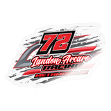 Landon Arcaro | 2023 | Sticker - transparent glossy