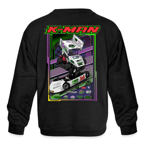 Kaseton Morris K-Man | 2023 | Youth Crewneck Sweatshirt - black