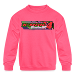 Kaseton Morris K-Man | 2023 | Youth Crewneck Sweatshirt - neon pink