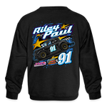 Riley Paul | 2023 | Youth Crewneck Sweatshirt - black