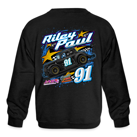 Riley Paul | 2023 | Youth Crewneck Sweatshirt - black