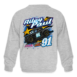 Riley Paul | 2023 | Youth Crewneck Sweatshirt - heather gray