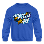 Riley Paul | 2023 | Youth Crewneck Sweatshirt - royal blue