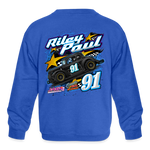 Riley Paul | 2023 | Youth Crewneck Sweatshirt - royal blue