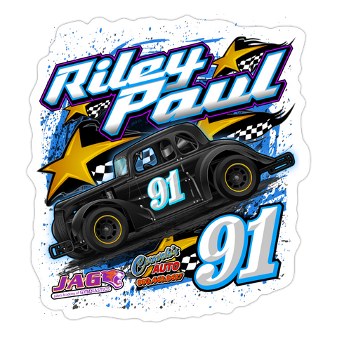 Riley Paul | 2023 | Sticker 2 - white matte