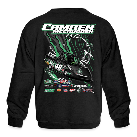 Camren Mccrudden | 2023 | Youth Crewneck Sweatshirt - black