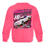 Brycen Daffern | 2023 | Youth Crewneck Sweatshirt - neon pink