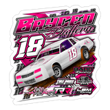 Brycen Daffern | 2023 | Sticker 2 - white matte