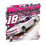 Brycen Daffern | 2023 | Sticker 2 - transparent glossy