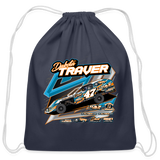 Dakota Traver | 2023 | Cotton Drawstring Bag - navy