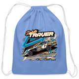 Dakota Traver | 2023 | Cotton Drawstring Bag - carolina blue