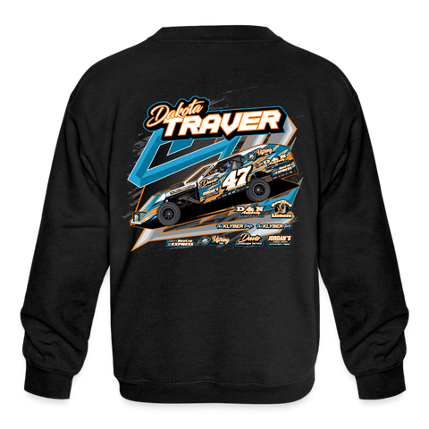 Dakota Traver | 2023 | Youth Crewneck Sweatshirt - black