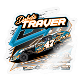 Dakota Traver | 2023 | Sticker 2 - transparent glossy