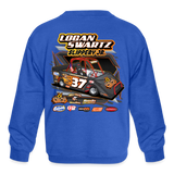 Logan Swartz | 2023 | Youth Crewneck Sweatshirt - royal blue